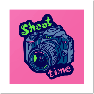 Shoot TIme! - DSLR camera Posters and Art